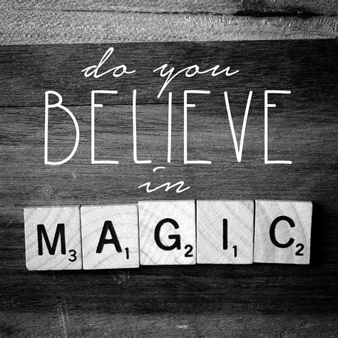 Do you have absolute belief in the magic theme song